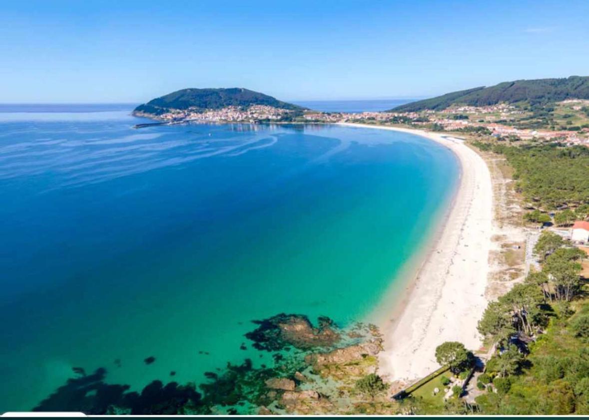 Apartamento Av.Galicia Playa Finisterre Extérieur photo